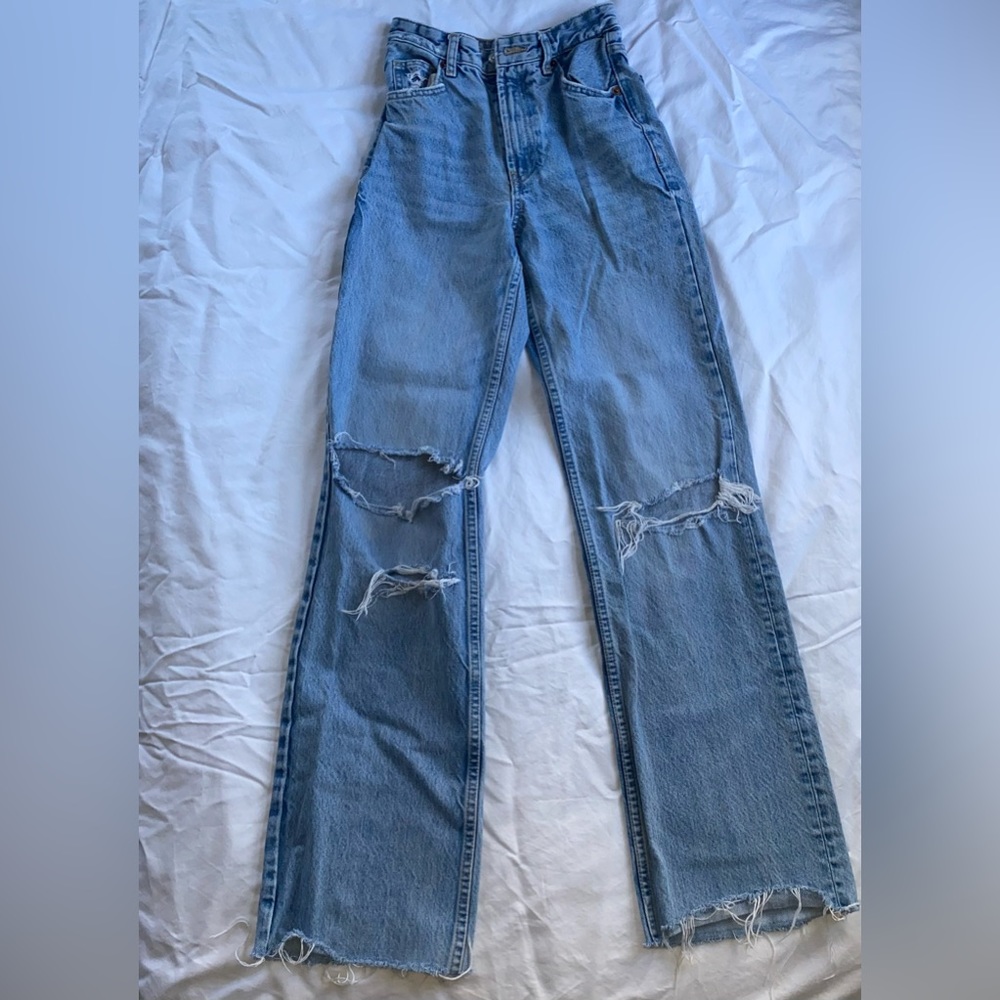 Zara wide leg jeans